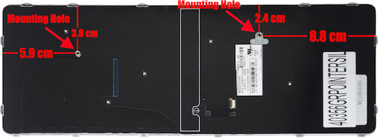Greek Laptop Keyboard Hp Elitebook 840 G3 745 G3 848 G3 745 G4 840 G4 740 G3 836308-001 836307-031 821177-001 819877-001 6037b0113201 Gr Pointer Black Silver Frame Code 40356grpointersil