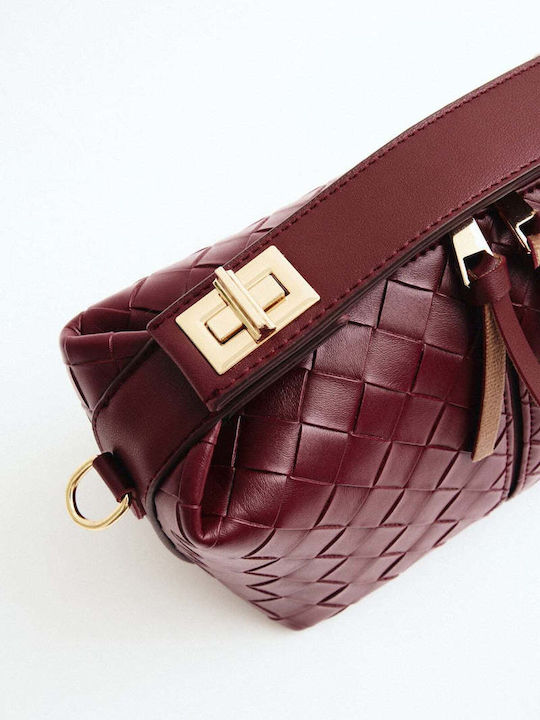 Women's Shoulder Bag Burgundy