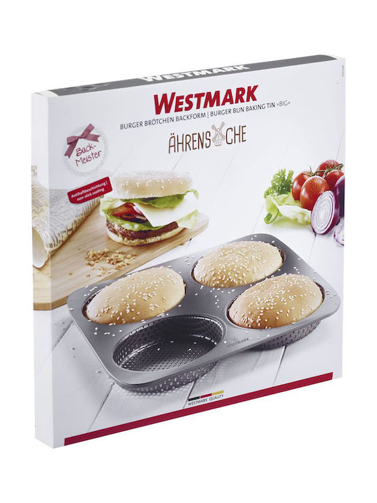 Westmark Φόρμα Ζαχαροπλαστικής από Ανοξείδωτο Ατσάλι 28x28x2.5εκ.