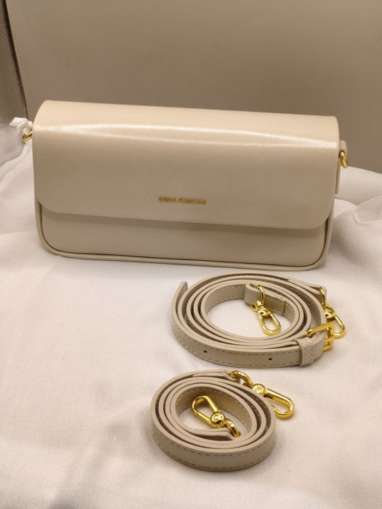 Damentasche Schulter Beige