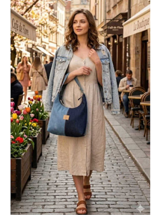 Women's Shoulder Bag Navy Blue