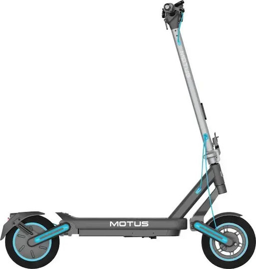 Motus Scooty 10 Max Elektroroller und 80km Maximale Reichweite in Schwarzem Farbe