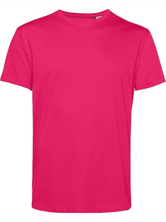 B&C E150 Werbe-T-Shirt Magenta Pink