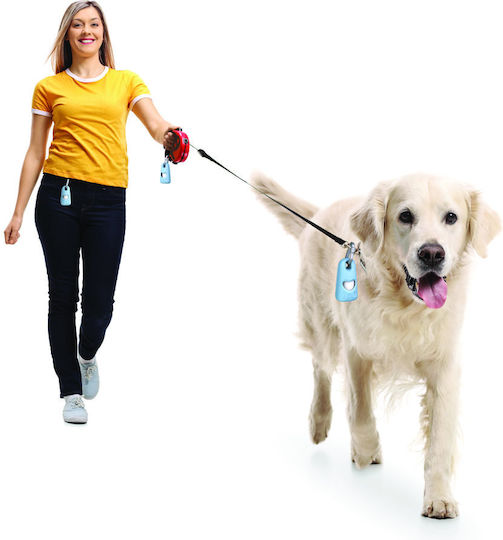 Hunde Kotentsorgung Taschen Halter 1 Rolle Hellblaue 15 Beutel