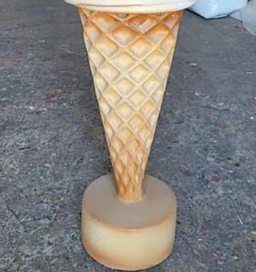 Artificial Arrangement Peonies Decor Ice Cream Cone 1.45m X 40cm Artificial Arrangement Peonies Decor Ice Cream Cone 1.45m X 40cm