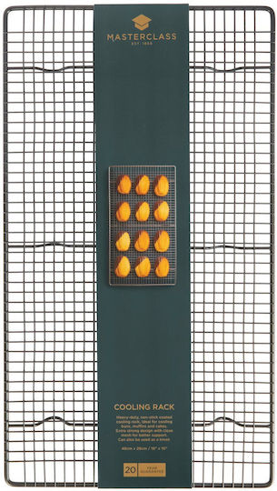 Kitchen Craft Metallische Grillroste Antihaft 46x26cm