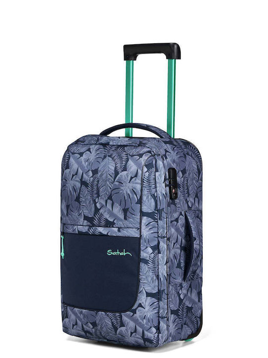 Satch Cabin Travel Suitcase Tropic Blue