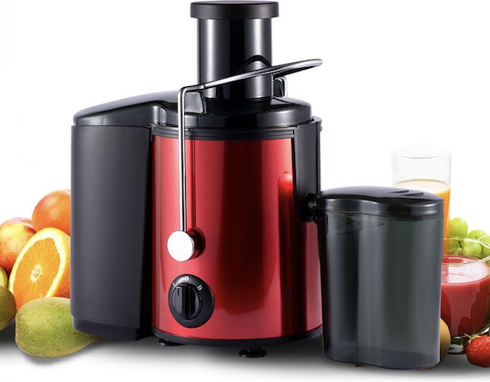 Elenzo Entsafter 450W Edelstahl Rotes
