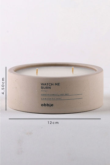 SteweHome Aromatisches Beige Kerze 220g