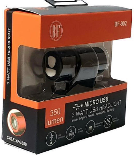 Waterproof LED Bicycle Flashlight 3W BF-902