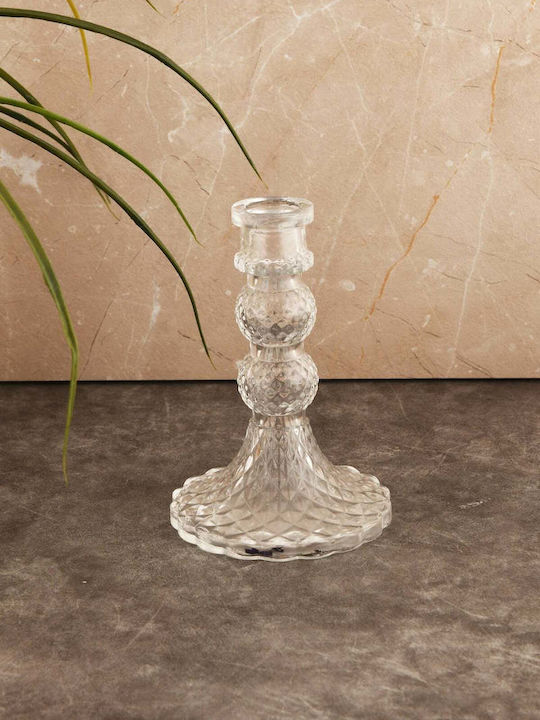 SteweHome Crystal Candle Holder 10x15cm