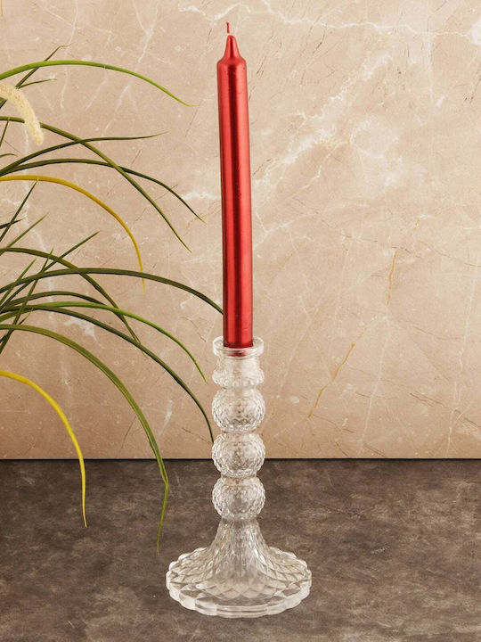 SteweHome Glass Candle Holder 10x15cm