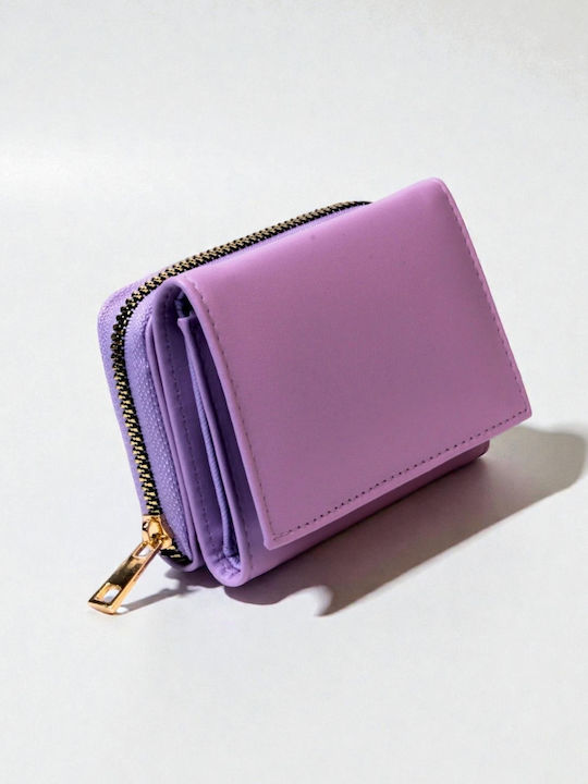 Kleines Damenbrieftasche Flieder