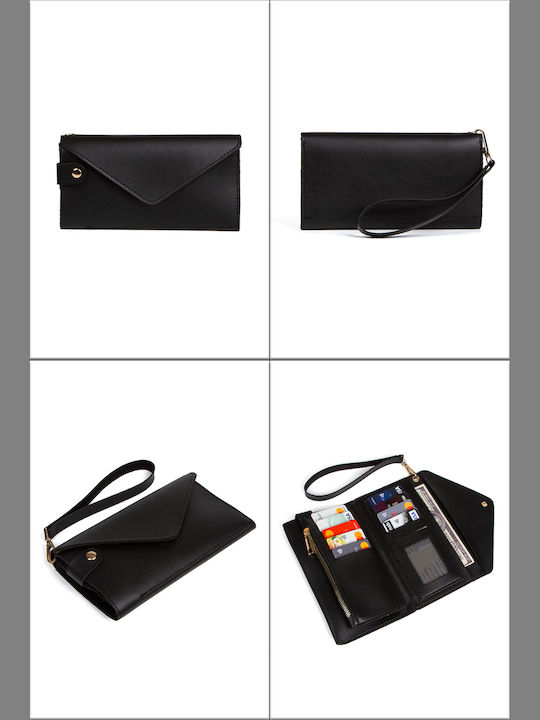 Kleines Damenbrieftasche Schwarz