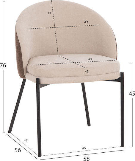 Esszimmermöbel-Set Detton Mit 4 Stücken