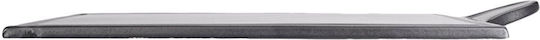 Porland Porland Servierplatte aus Porzellan Schwarze 30x18cm