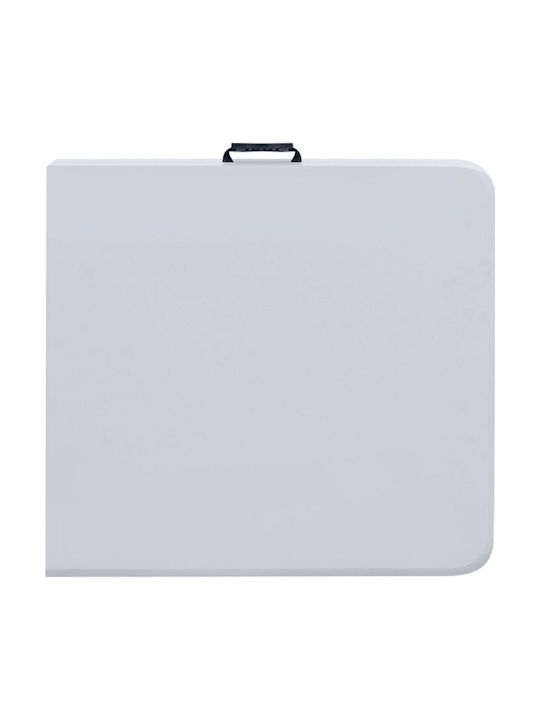 Outdoor Catering Foldable White Table 120x60x74cm