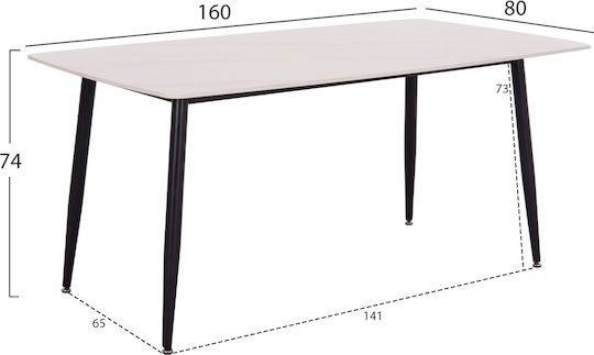 Трапезария Gaff с 4 Стола 160x80см. Трапезария Gaff с 4 Стола 160x80см.