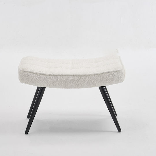 Υποπόδιο Ease White 60x40x38εκ. Υποπόδιο Ease White 60x40x38εκ.