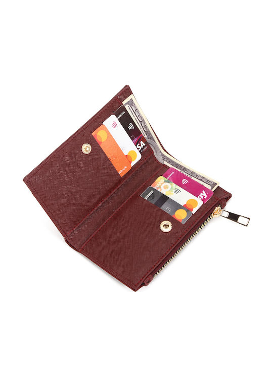 Small Women's Wallet Burgundy