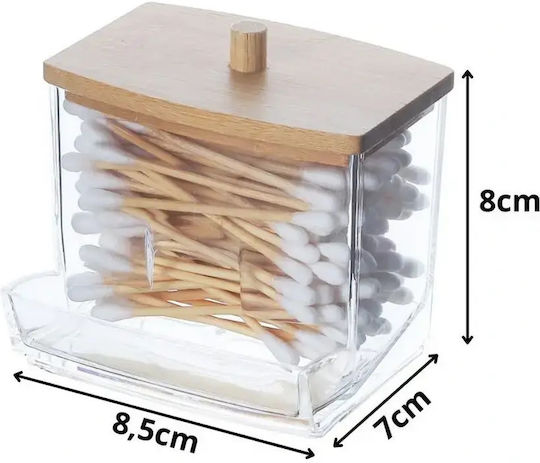 Verk Group Acryl Baumwolle Transparent Badezimmerboxen und -körbe