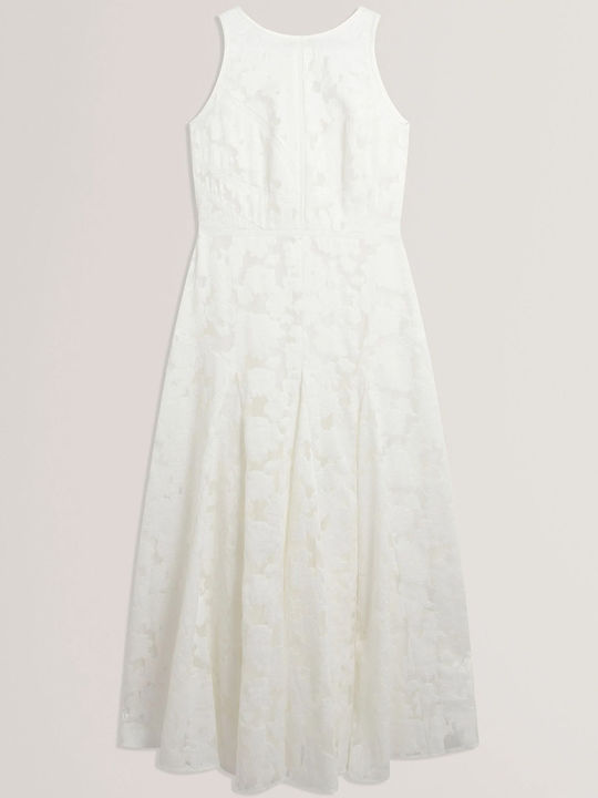 Summer Midi Dress White