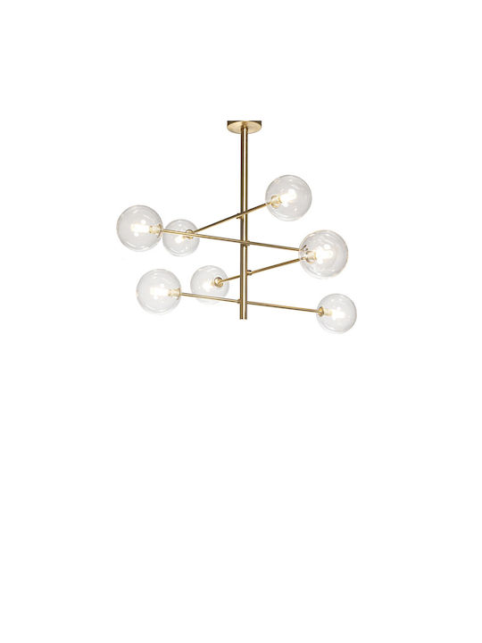 Cyra Deckenleuchte mit Lampenbirnensockel G9 75x75cm