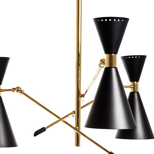 Deli Pendant Ceiling Light For 6 Bulbs E27 82x82cm