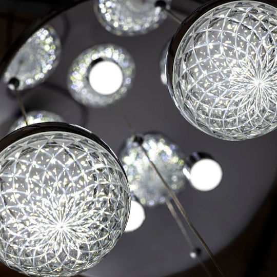 Tabu Κρεμαστό Φωτιστικό LED 43x43εκ.