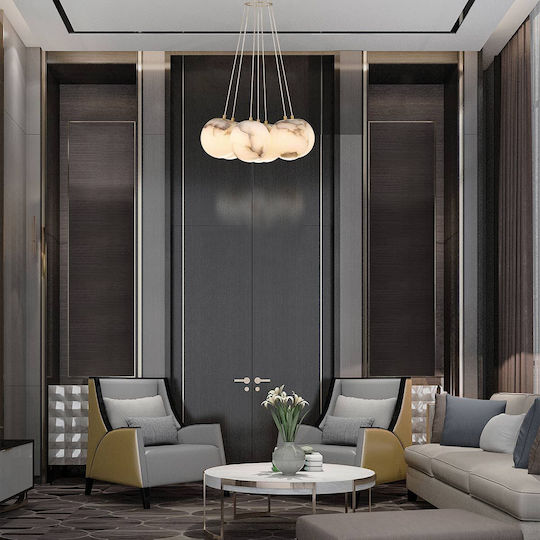 Kepler Ceiling Light LED With Warm White Light 45.6x45.6cm