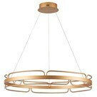 Eurolamp LED Κρεμαστό Φωτιστικό Χρυσό 80x80x150εκ. Eurolamp LED Κρεμαστό Φωτιστικό Χρυσό 80x80x150εκ.