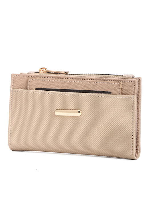 Kleines Damenbrieftasche Beige