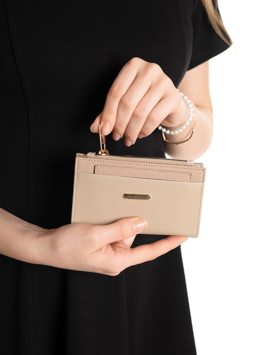 Kleines Damenbrieftasche Beige