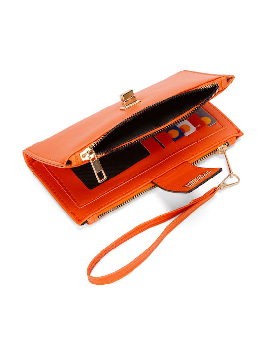 Kleines Damenbrieftasche Orange