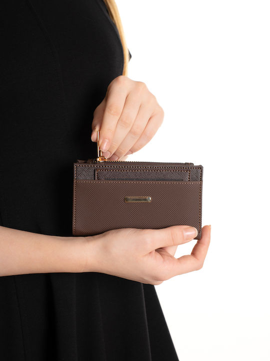 Kleines Damenbrieftasche Braun