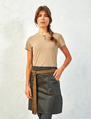 Premier Barista / Bartender / Chef Waist Apron Blue