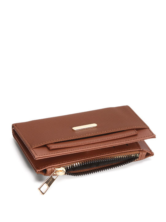 Kleines Damenbrieftasche Tabac Braun
