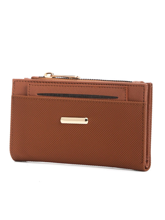 Kleines Damenbrieftasche Tabac Braun
