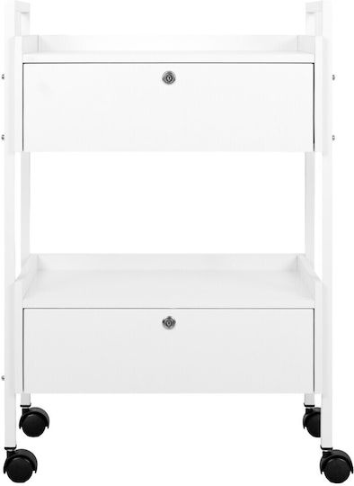 Habys Tropichlato Tische auf Rädern Krankenpflege P62xB36xH90cm T-SS138