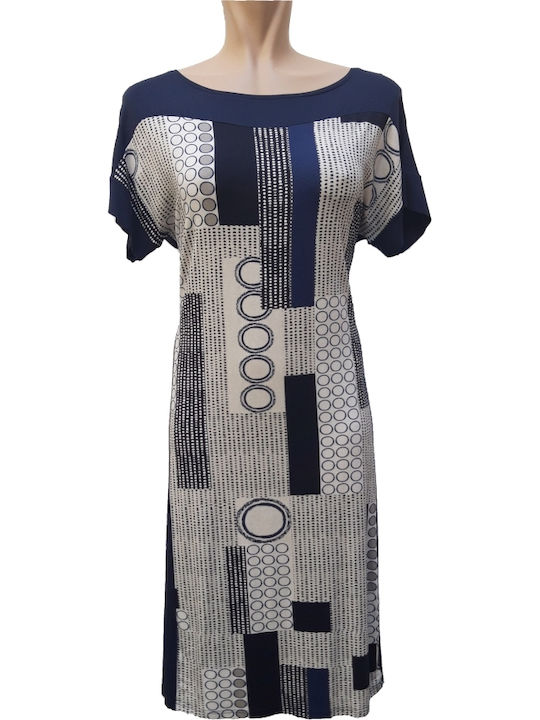 Vamp Damen Mini Kleid Strand Mehrfarbig