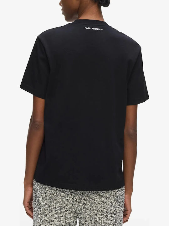Karl Lagerfeld Karl T-Shirt Black