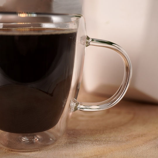Orion Glas Tasse Transparent 180ml 4 Stück