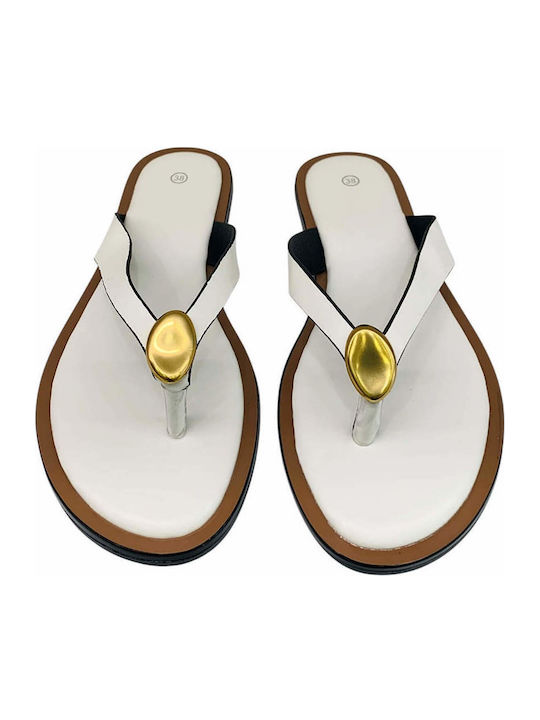 Weiß Damen Sandalen