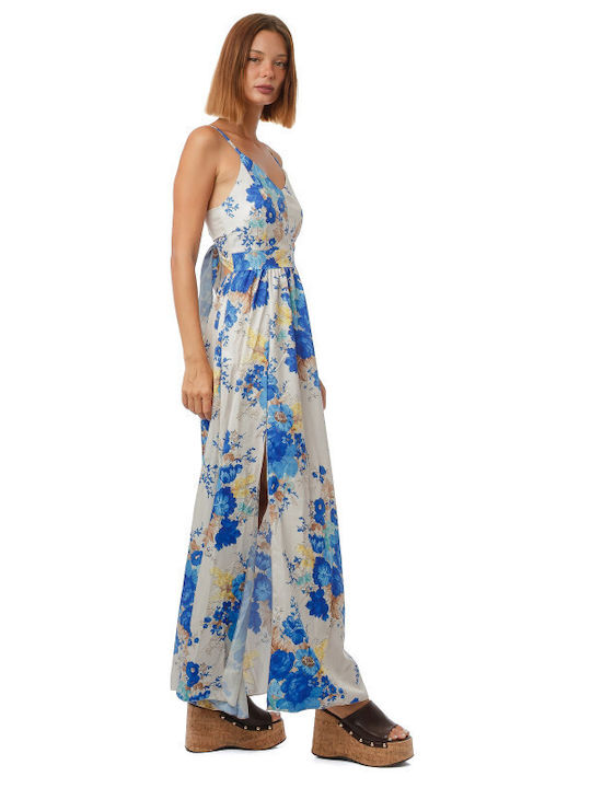 Sommer Midi Damenkleid Beige