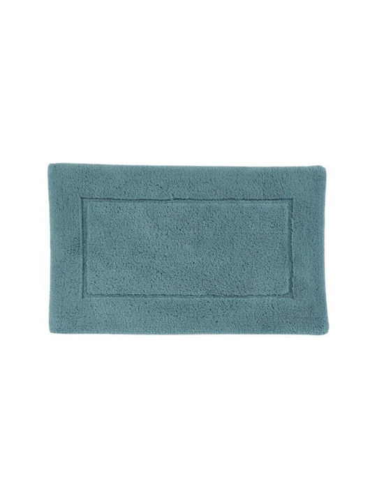 Abyss & Habidecor Бански килим Памук Правоъгълена Must 70001-14325 Петролен 80x160бр