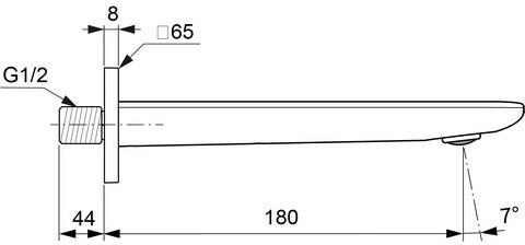Ρουξούνι Εντοιχισμού Ideal Standard Conca Bc769a2 Χρυσό Βουρτσισμένο Ματ Ρουξούνι Εντοιχισμού Ideal Standard Conca Bc769a2 Χρυσό Βουρτσισμένο Ματ