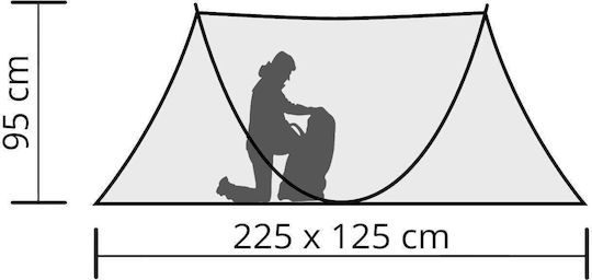 Origin Outdoors Quicksembly 2 Σκηνή Camping Pop Up Πορτοκαλί 3 Εποχών για 2 Άτομα