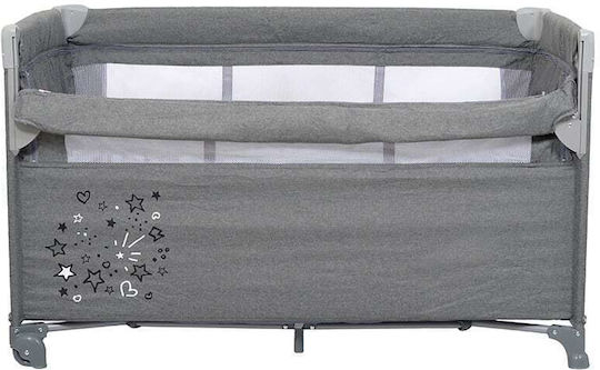 Belletti Playpen 2 Levels With Mattress Grey 180x120cm