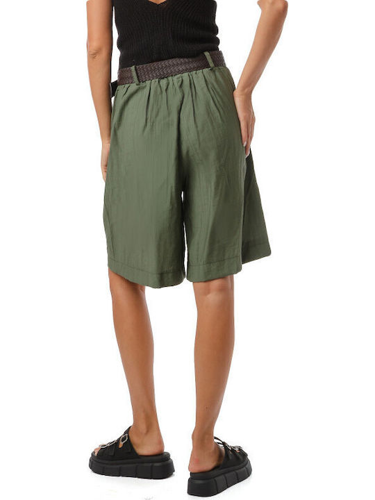 Women's Khaki Bermuda