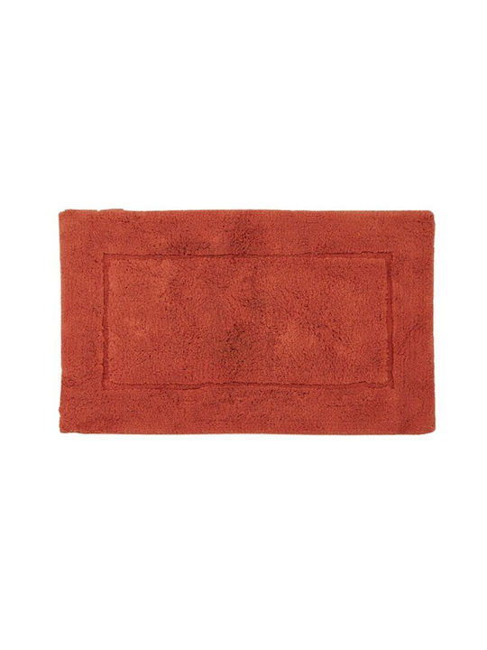 Abyss & Habidecor Bath Mat Cotton Square Must 70001-17638 Orange 60x60cm